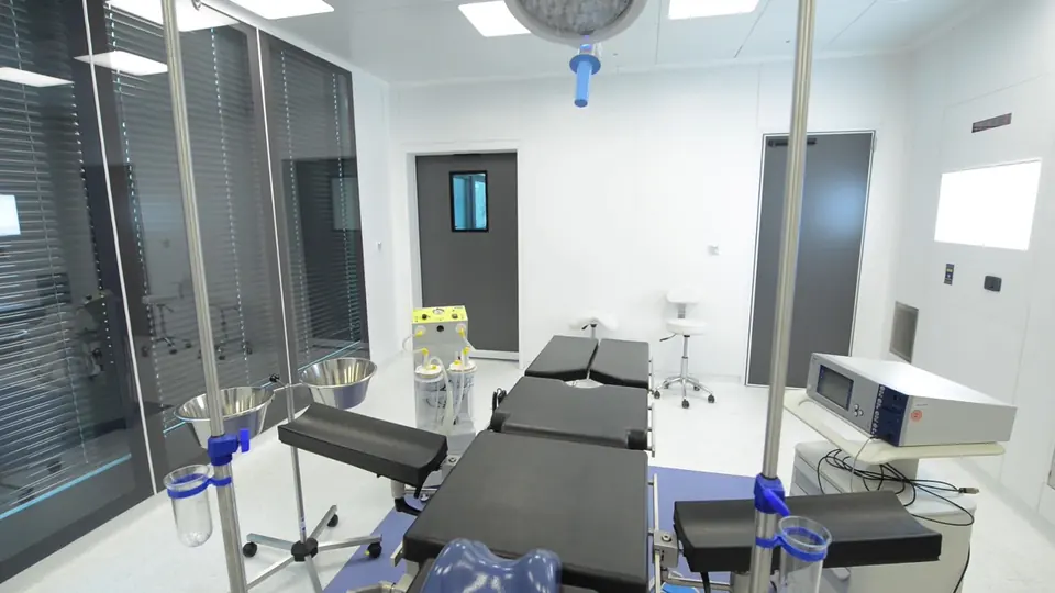 La sala operatoria per le procedure antalgiche